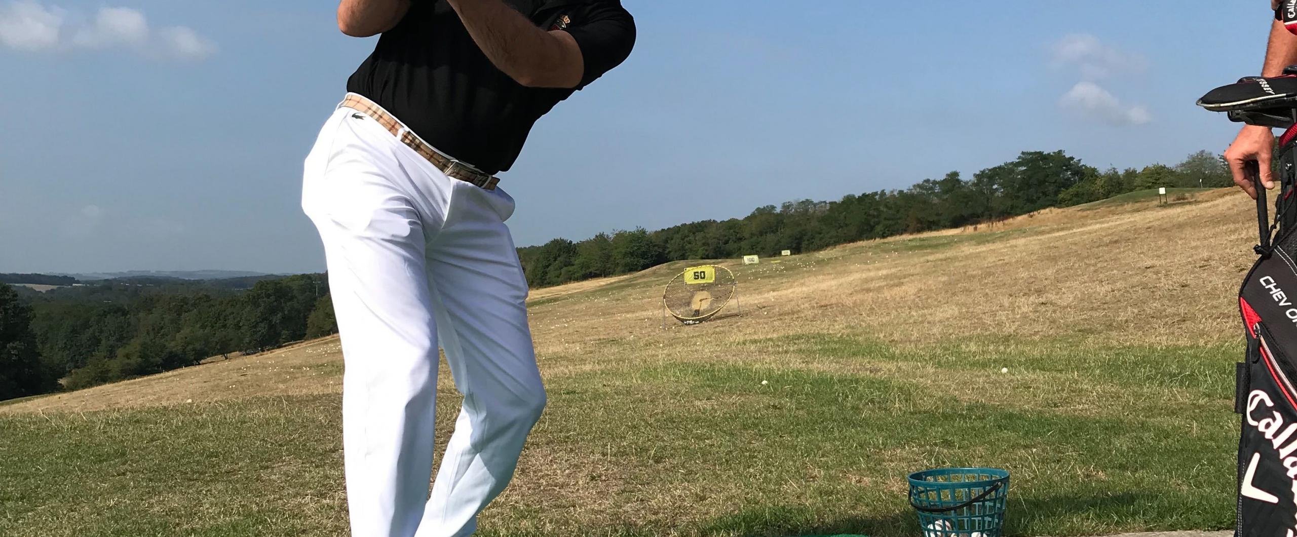 Practice golf homme seul